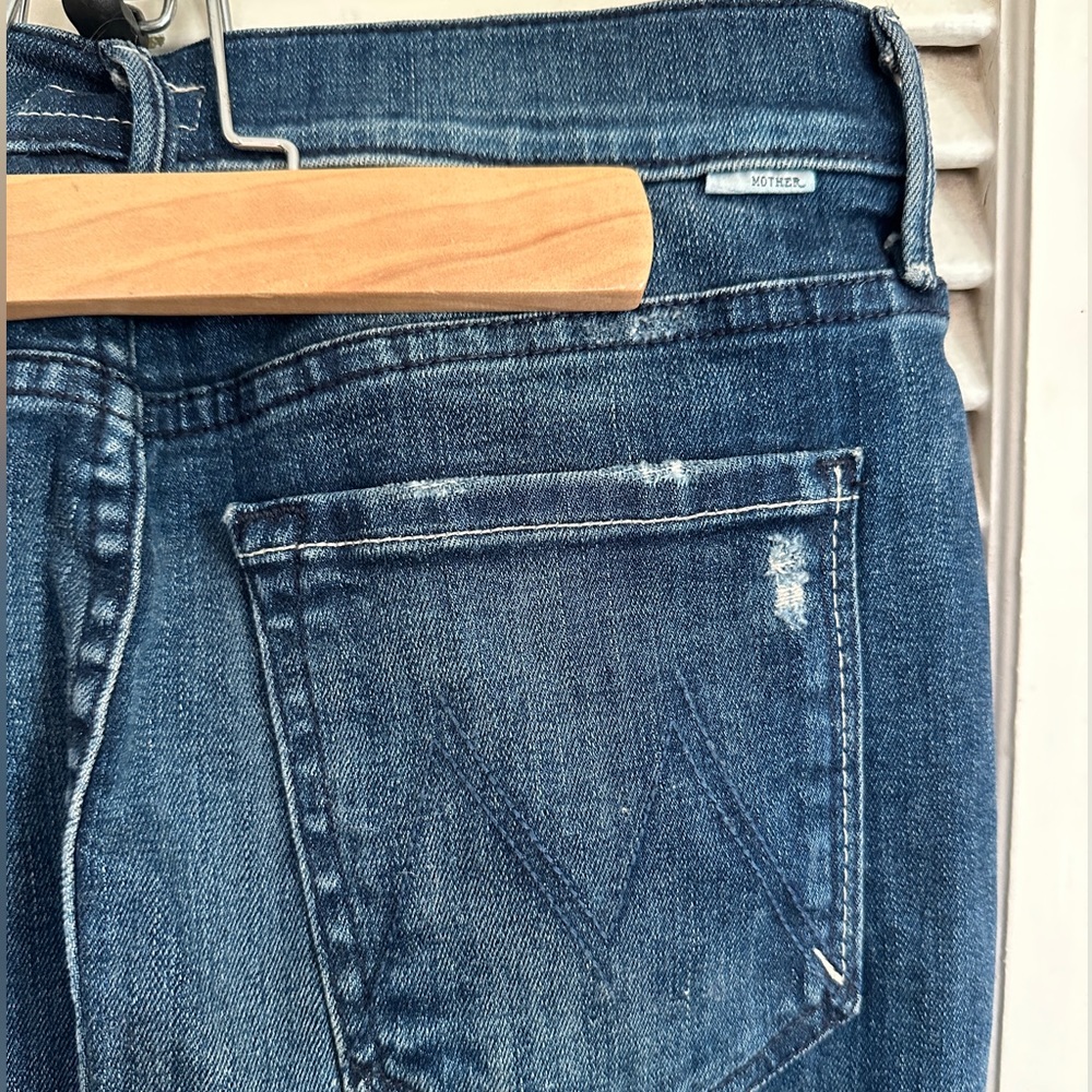 Mother The Peg Slit Skirt